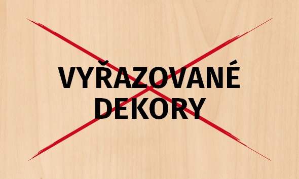 VYŘAZOVANÉ DEKORY PODZIM 22