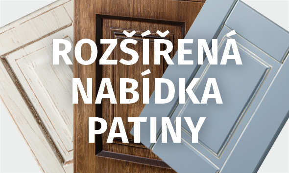 ROZŠÍŘUJEME NABÍDKU PATINY (I.)